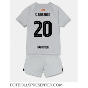 Barcelona Sergi Roberto #20 Tredje tröja Barn 2022-23 Kortärmad (+ korta byxor)